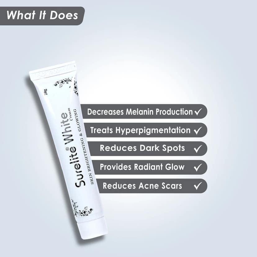Surelite White Skin Brightening & Scar Removal Cream view 2