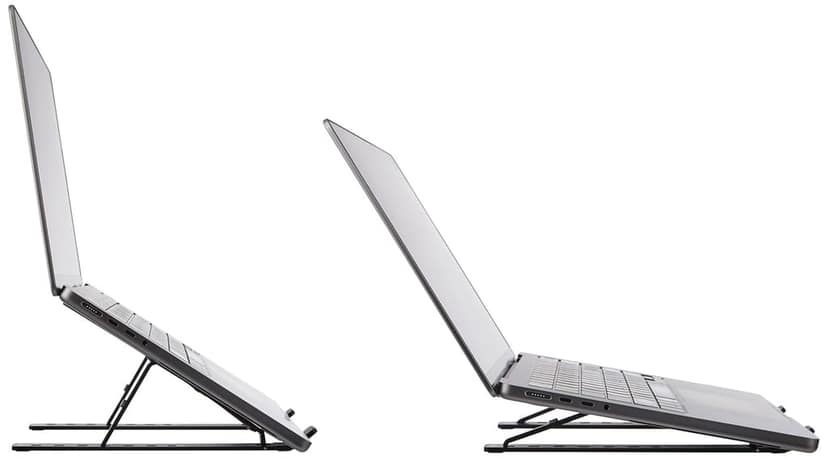 Adjustable Aluminum Laptop Stand with Anti-Slip Pads (Fits 10-15.6 Inch Laptops) view 2