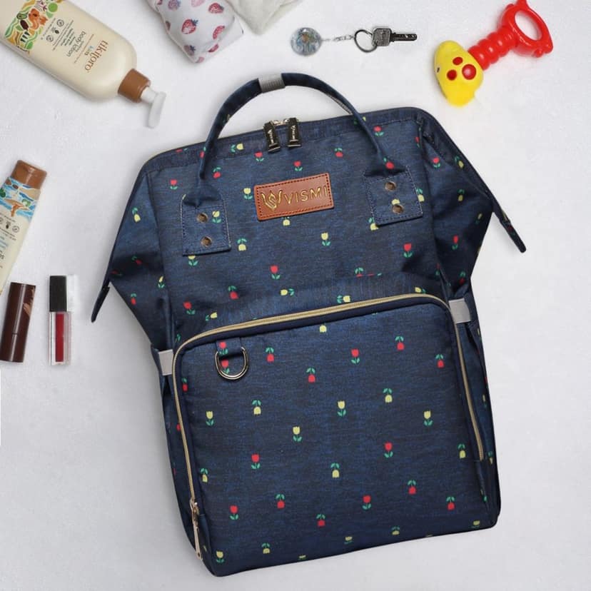 VISMIINTREND Diaper Backpack for Mother | Water Resistant | Anti Theft | Maternity Travel Backpack | Baby Shower Gift for | Girl | Boy view 8