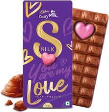 CADBURY DAIRY MILK SILK HEART BLUSH 250GM