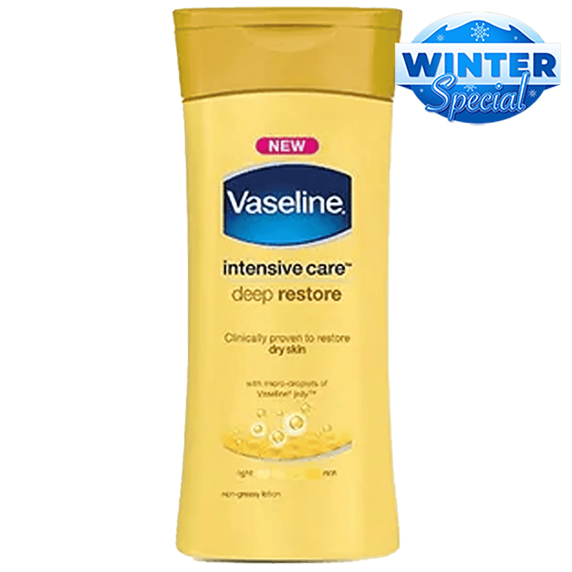 Vaseline Intensive Care Deep Restore Body Lotion - Dry Skin, With Micro-Droplets Of Vaseline Jelly, 40 Ml view 2