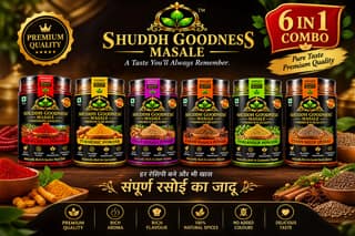 Shuddh Goodness 6 in 1 Masala Combo (100g x 6)