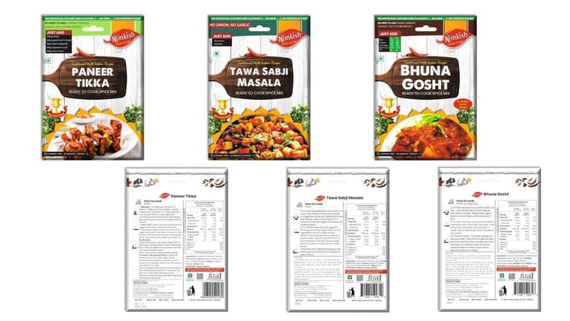 Nimkish Tandoori Grill Spice Combo Pack of 9 | Ready-to-Cook BBQ & Tandoori Masala Kit | Instant Premix view 4