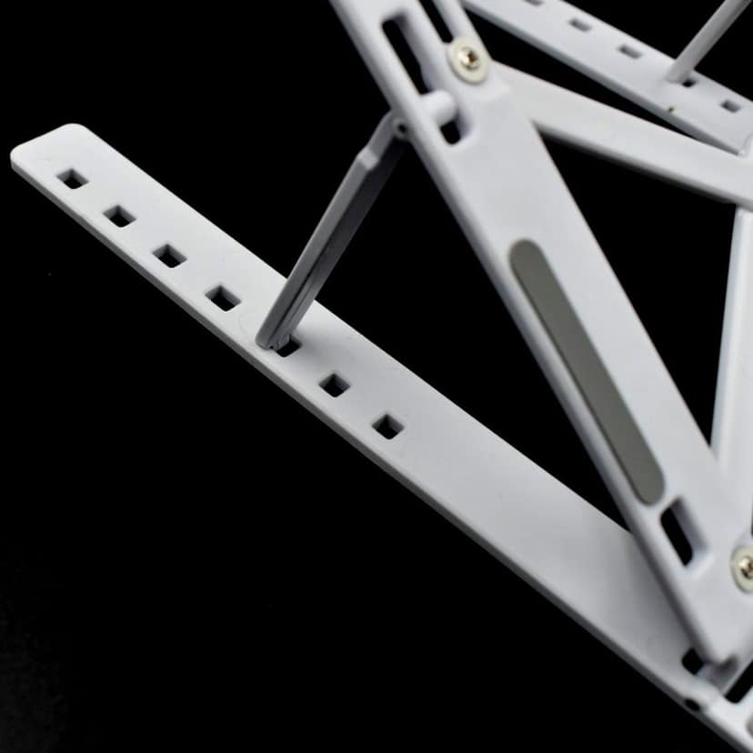 Adjustable Ergonomic Foldable Portable, Holder Riser Tablet Stand Plastic (Use In 14 inch Laptop) view 5
