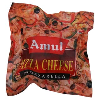 Amul Mozzarella Pizza Cheese Block, 200 G Pouch