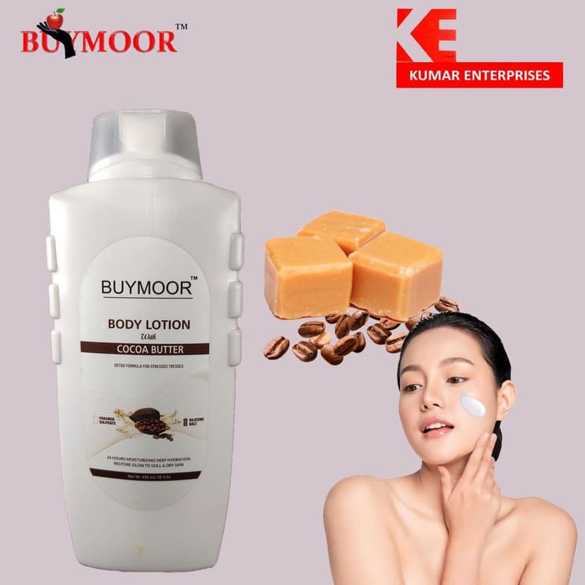 BUYMOOR Coco Butter Deep Nourishing Skin Brightening Body Lotion Men & Women 650 ML. view 5
