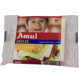 Amul Cheese 5 Slices 100 Gms