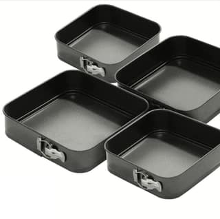 Non-Stick Springform Baking Pans with Removable Bottom | Leakproof Cake Tin