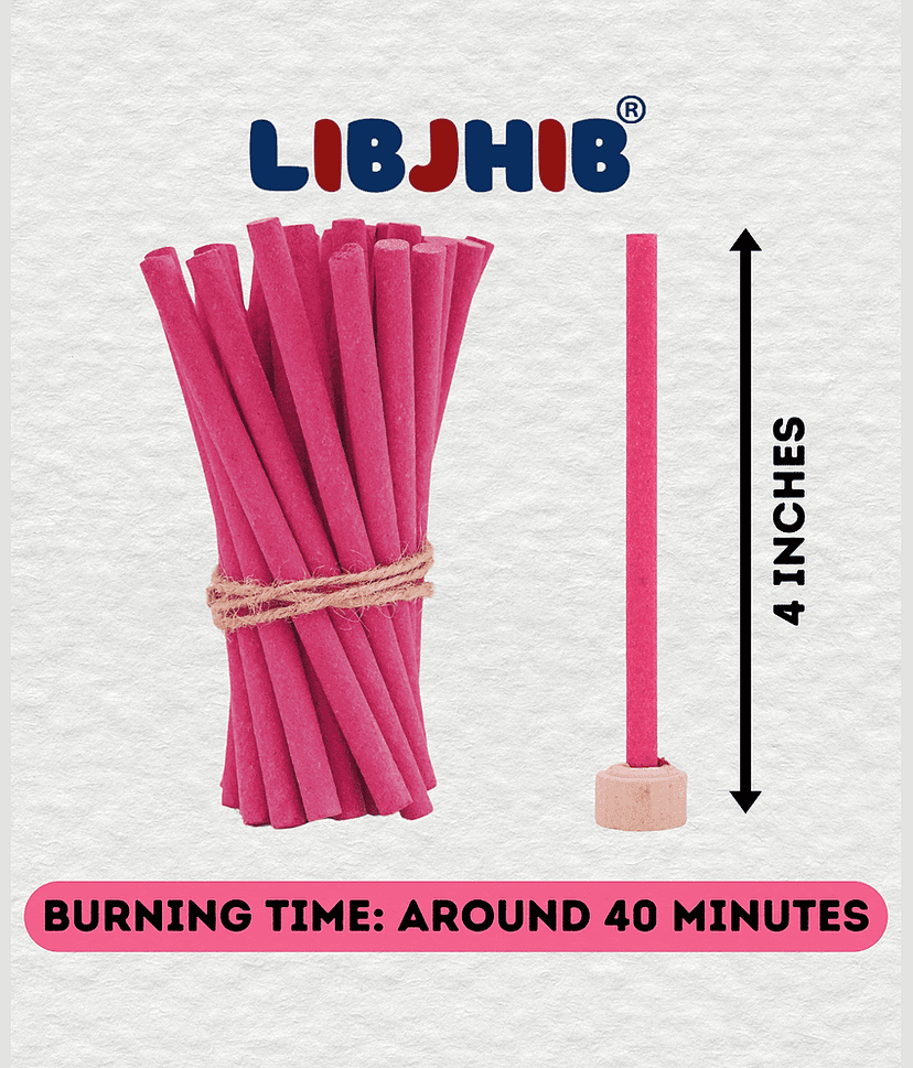 Libjhib Incense Dhoop Sticks Perfumed Scented 120 gm ( Pack of 2 ) view 2