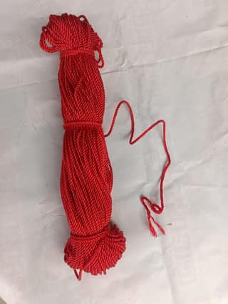 Red Cotton Rope