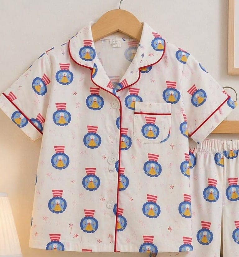 Bugyboo Kids Short Sleeve Pajama Set view 4