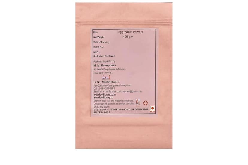 Food Library Premium Egg White Powder view 2