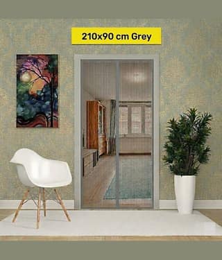 CASA FURNISHING - Gray Polyester Hanging Mosquito Net ( Pack of 1 )