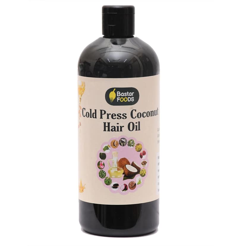 TRIBES INDIA Cold Press Coconut Hair Oil 150 Grams view 3