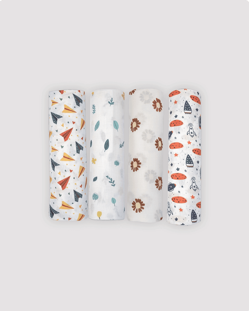 Dream Wrap Swaddles Combo Pack of 4 view 2