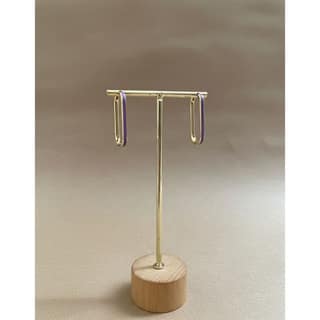 Earrings Minimalist Enamel
