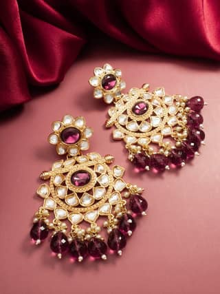 Morison Golden Stud Earrings Subtle Luxury