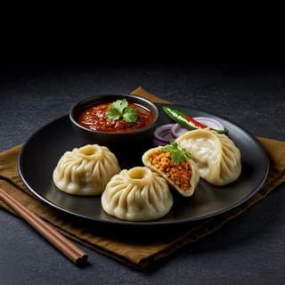 Chicken Steamed Momos