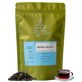 SALVIKA Herbal Loose Tea - Punarnava, Gokshur, Mokoye, Black Tea