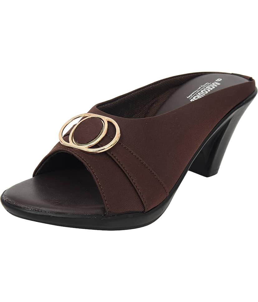 Racecourse - Brown Women's Slip On Heels view 2