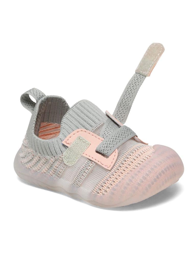 Smooth Toddlers' First Step Shoes - Peach (Unisex) view 4