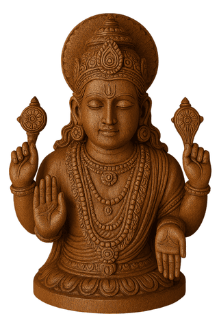 Handcrafted Wooden Deity Sculpture: Divine Artistry & Spiritual Elegance
