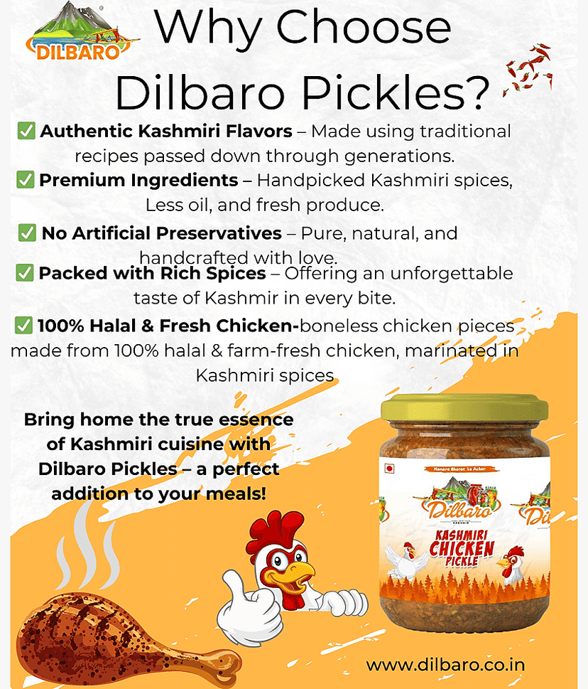 Dilbaro Chicken Meat Pickle 250 g view 6