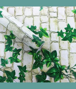 LAAYO Wallpaper & Wall Sticker - Floral Wallpaper ( 45 x 500 ) cm ( Pack of 1 )