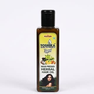 Toshika Wood Pressed Herbal Hair Oil (200 ml)