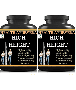 Health Ayurveda High Height Height Increase Mango Flavor Powder 200 Gm Pack of 2