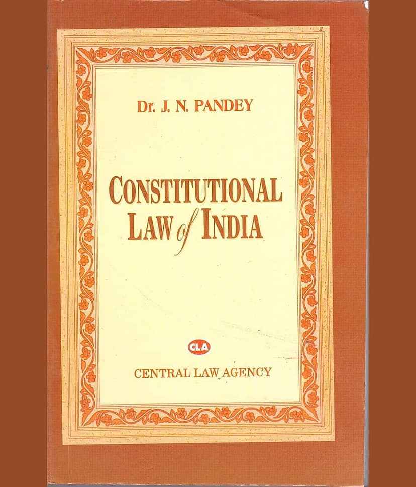 Constitutional Law of India (Dr.J.N.Pandey) 2023 edition