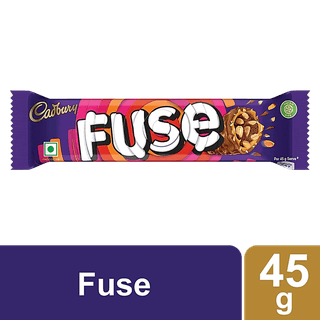 Cadbury Fuse Peanut & Caramel Filled Chocolate Bar, 45 G