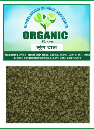 BUNDELKHAND ORGANIC AGGREGATE ORGANIC Farms Moong Dal