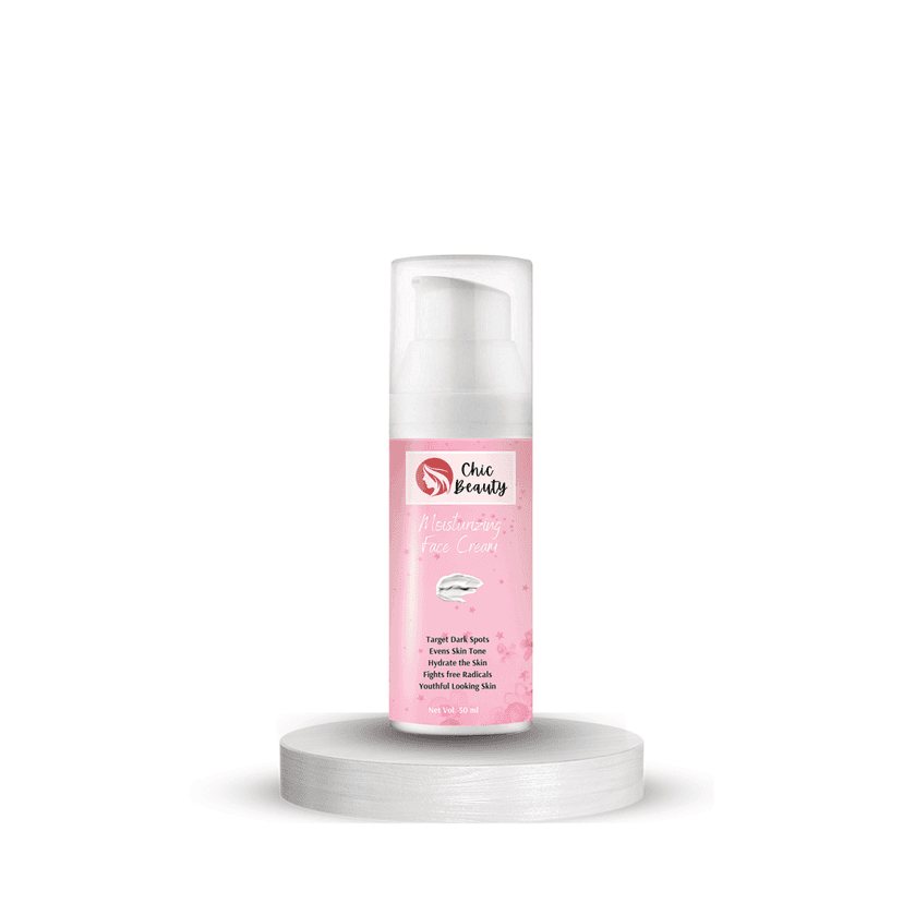 Chic Beauty Moisturizing Face Cream 50ml Prevents Premature Aging & Hydrates the Skin view 3