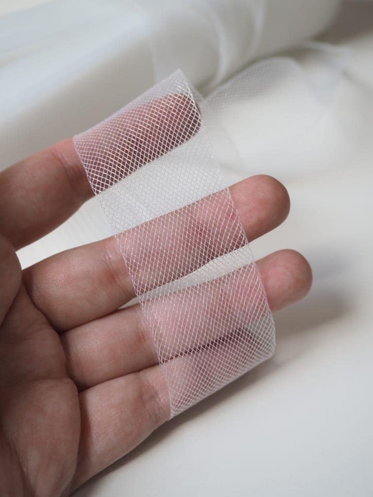 2 Inch Braid/Boning Can Can Net Strip/Trim view 2