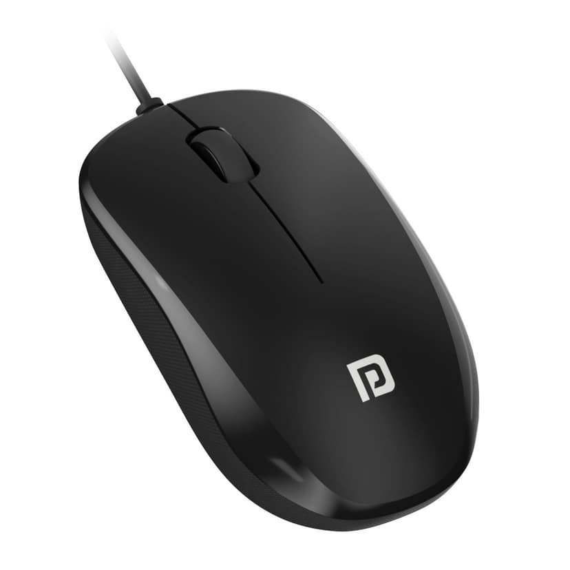 Portronics Toad 102 Optical Mouse - Black