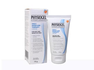 Physiogel Hypoallergenic Daily Moisture Therapy Cream For Normal, Dry & Sensitive Skin, Provides Long Lasting Moisture, 75g Physiogel Hypoallergenic Daily Moisture Therapy Cream For Normal, Dry & Sensitive Skin, Provides Long Lasting Moisture, 75g - 75 g