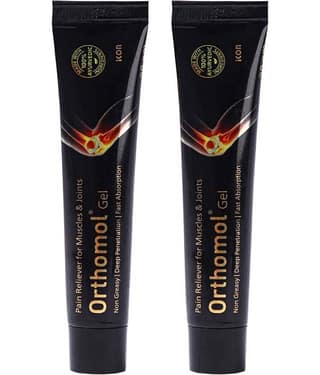 Orthomol Pain Relief Gel 30gm | for Joint Pain, Muscular Pain & Knee Pain (Pack of 2)