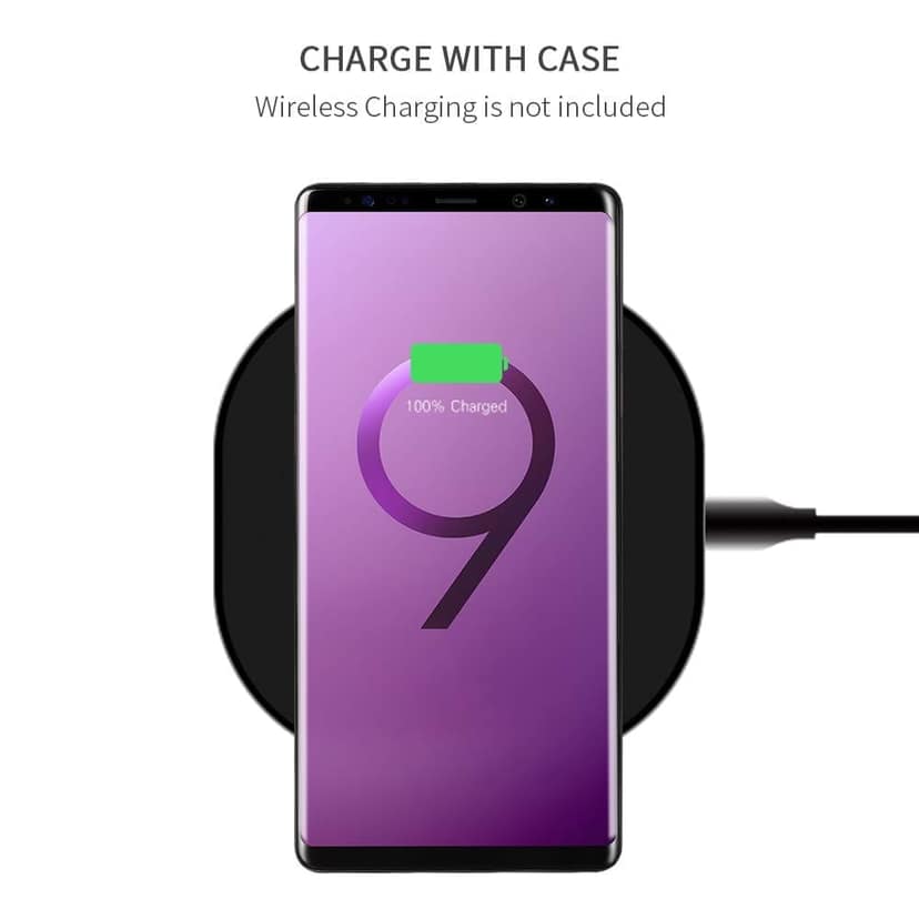 Memumi Slim Series Ultra Thin 0.3 mm Back Cover for Samsung Galaxy Note 9 - Trans Black (6.4") view 5