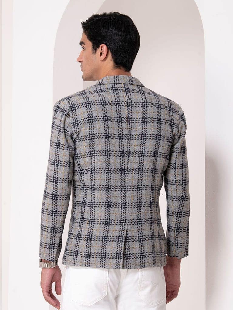 Elegance Plaid Blazer view 7