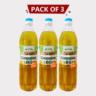 Groundnut Oil (Pack of 3)