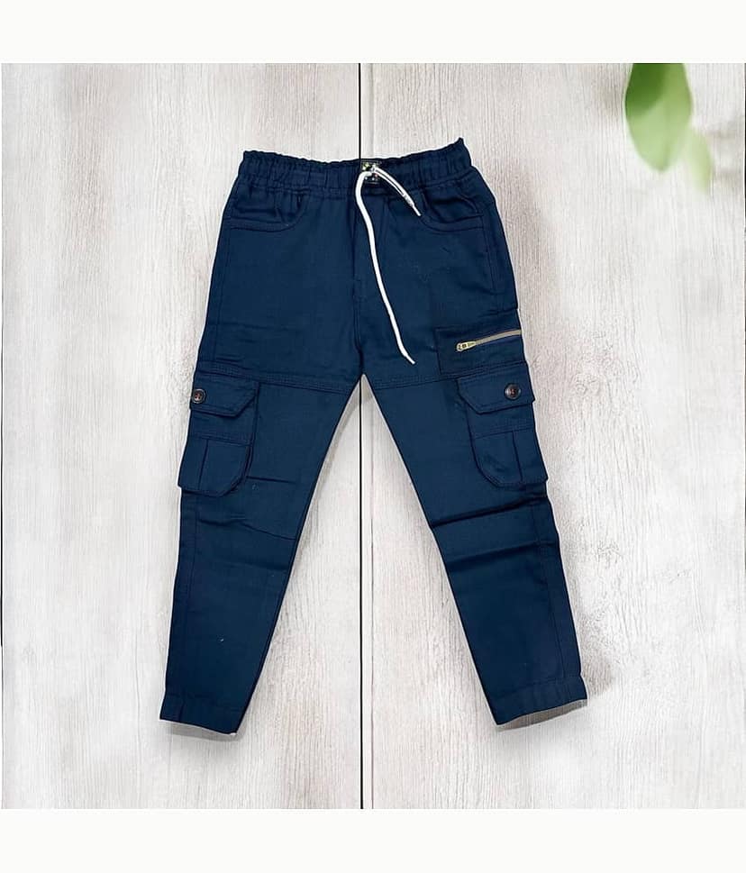 ICONIC ME Pack of 1 Boys Cotton Blend Jeans ( Navy )