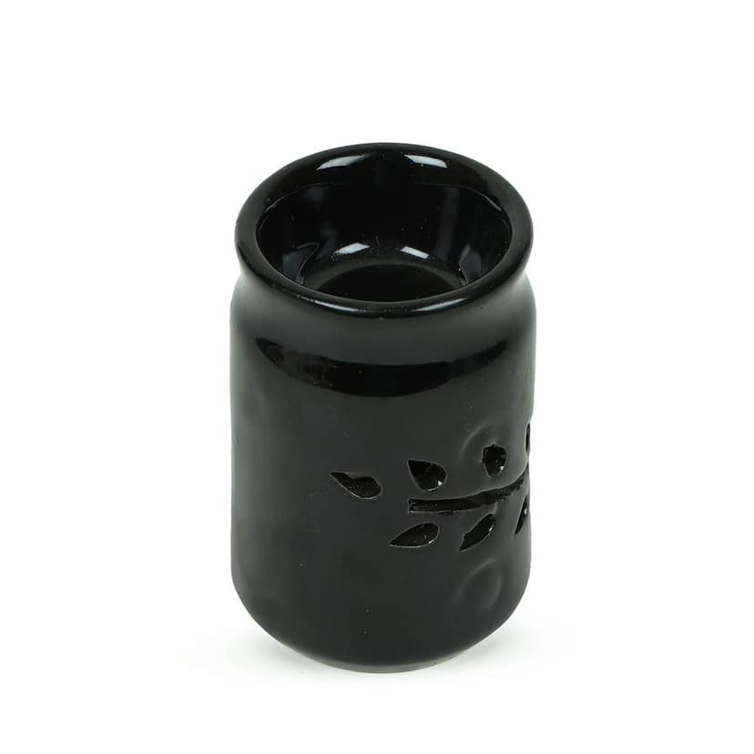 Crazy Sutra Black Ceramic Tealight Aroma Diffuser view 2