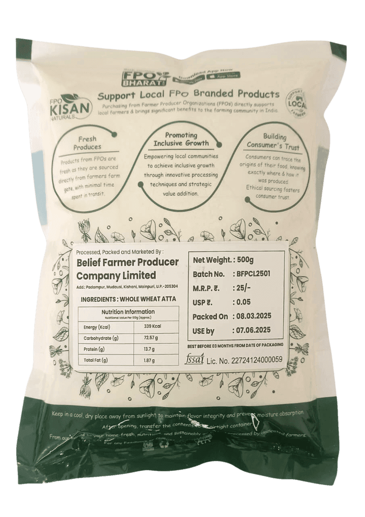 FPO Kisan Naturals Whole Wheat Flour view 2