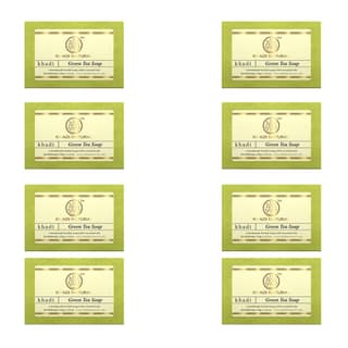 Khadi Natural Green Tea Soap Combo Pack Of 8 – 125gm Each