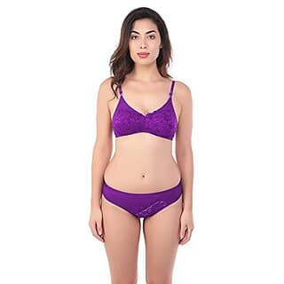 U-Light Women Non-Padded Bra &Amp; Panty Set | Regular Lingerie Set | Bra Panty Set