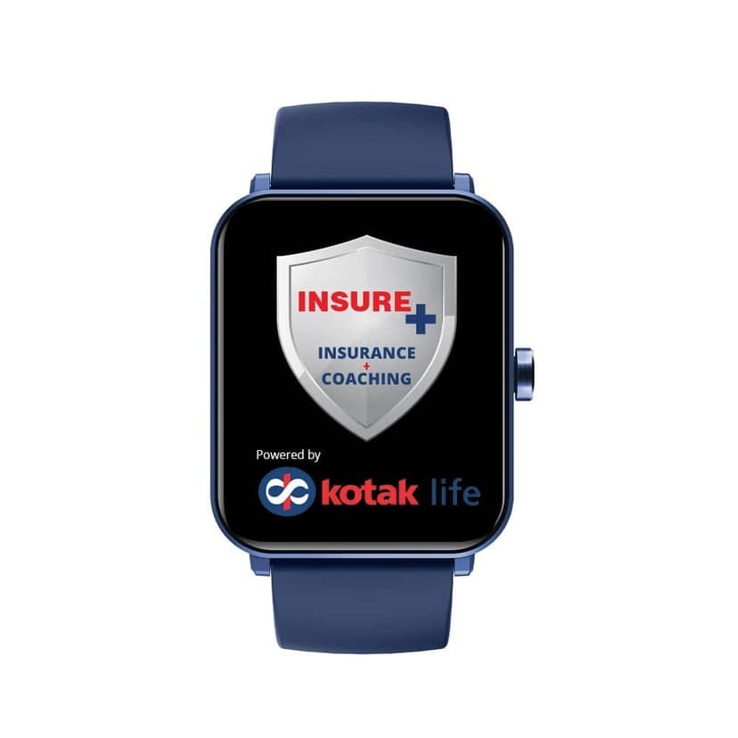 GOQii Newly Launched Smart Vital MAX HD Display Smart Watch with 5 lakhs Health Insurance & 1 lakh Life Insurance with SpO2, & Free 3 Months Personal Coaching view 8