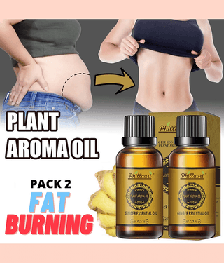 Phillauri Fat Loss Oil For A Fat Burner Slimming Oil Shaping & Firming Oil 60 mL Pack of 2