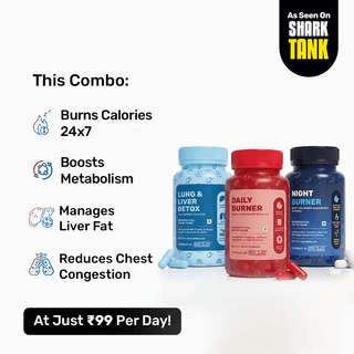 24x7 Weight Loss & Detox Trio 24x7 Weight Loss & Detox Trio - 90 Capsules Each