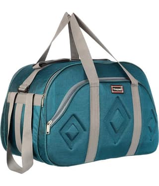 FEDRA - 40 Ltrs Green Polyester Duffle Bag